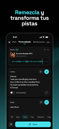 Captura de pantalla de Mureka: Radio y Música con IA