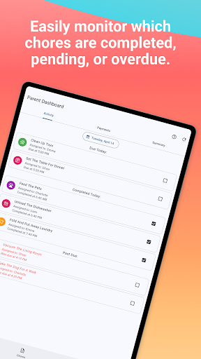 Family Chore Manager screenshot