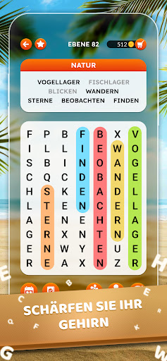 Wortsuche Wortspiel Screenshot