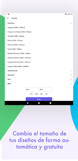 Captura de pantalla de Desygner: Diseño Gráfico Fácil