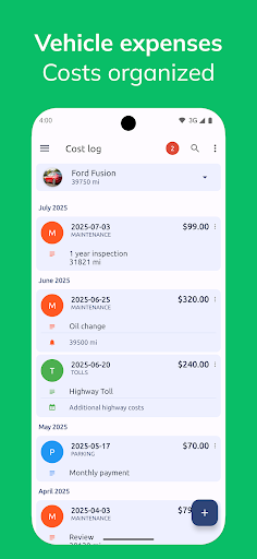 Fuelio: gas log & gas prices screenshot