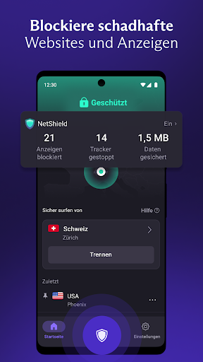 Proton VPN: Schnell & sicher Screenshot