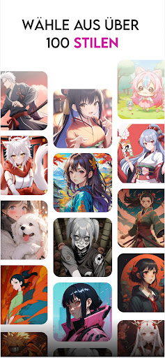 Genie: Anime-KI-Kunstgenerator Screenshot