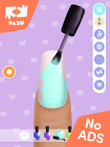 Captura de pantalla de Salón de uñas para niñas