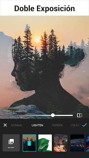 Captura de pantalla de Editor de fotos - Lumii