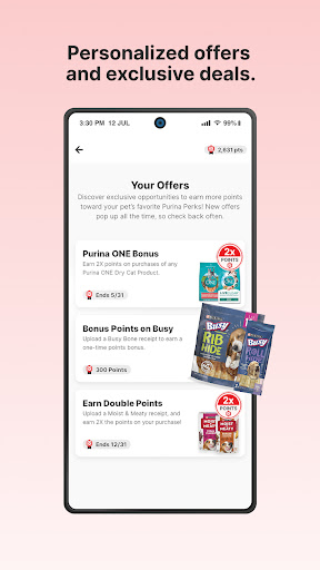 Captura de pantalla de myPurina – Pet Rewards App