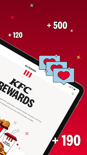 Captura de pantalla de KFC US - Ordering App