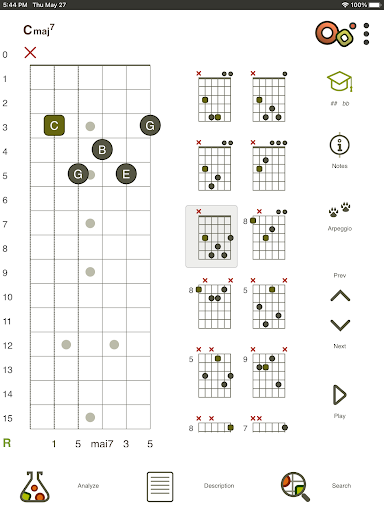 Captura de pantalla de Oolimo Guitar Chords