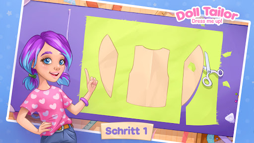 Mädchen Ankleidespiele. Nähen Screenshot