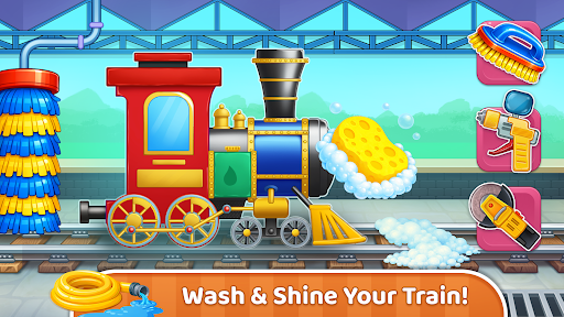 Captura de pantalla de Train Station Game for Kids