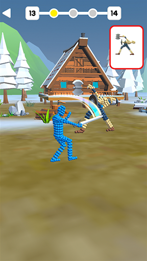 Captura de pantalla de Pose Fight 3D