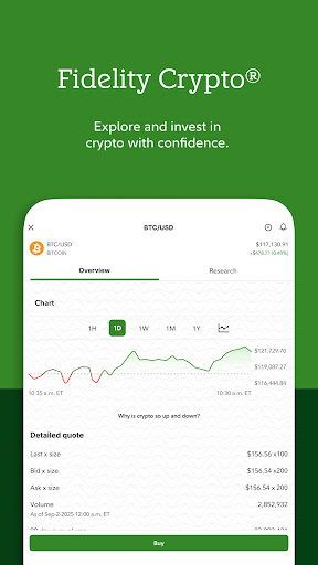 Fidelity Investments screenshot