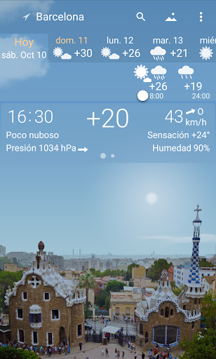 Captura de pantalla de Clima preciso YoWindow