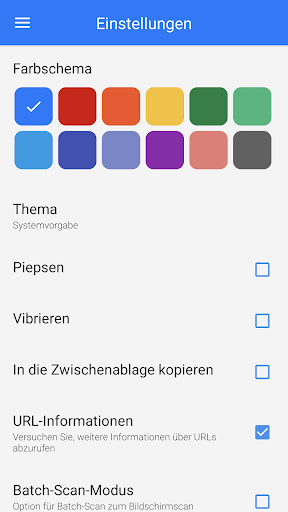 QR & Barcode Scanner (Deutsch) Screenshot