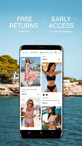 Captura de pantalla de Cupshe - Swimwear & Clothing