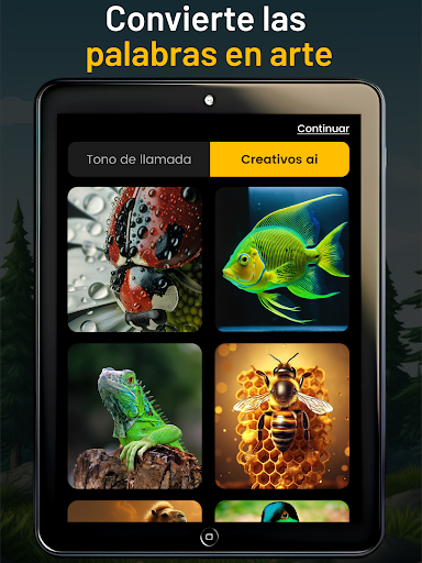 Captura de pantalla de Tonos de animales y pájaros