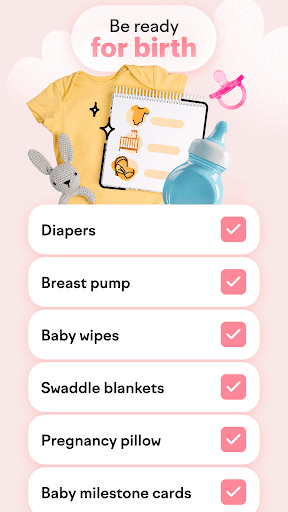 amma: Schwangerschafts-App Screenshot