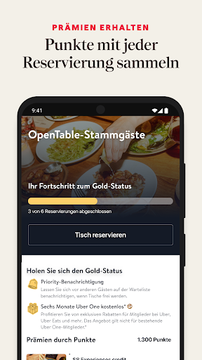 OpenTable Screenshot