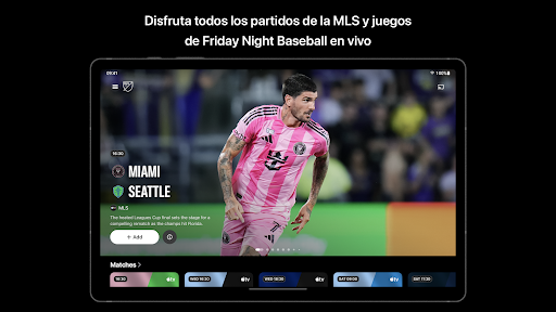 Captura de pantalla de Apple TV