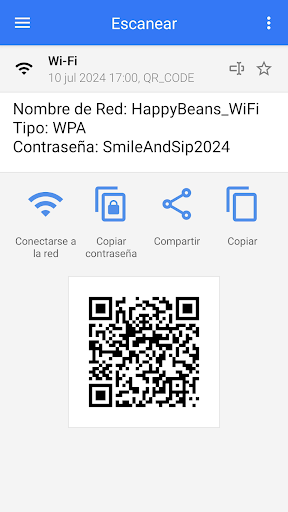 Captura de pantalla de Lector de código QR