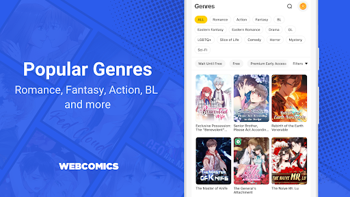 WebComics - Webtoon & Manga screenshot