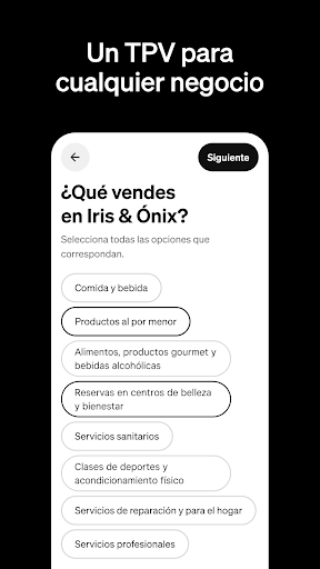 Captura de pantalla de Square TPV: Punto de Venta