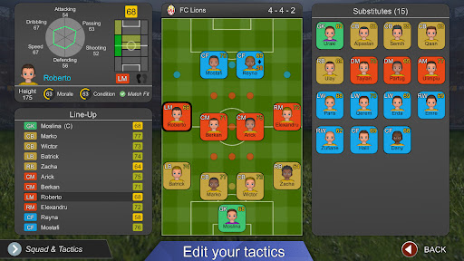 Captura de pantalla de Pro League Soccer
