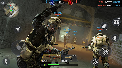 Captura de pantalla de FPS Strike Ops : Modern Arena