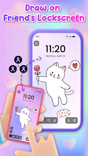 Lockscreen Drawing Screenshot