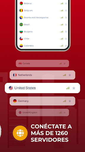 Captura de pantalla de Planet Free VPN Gratis Proxy