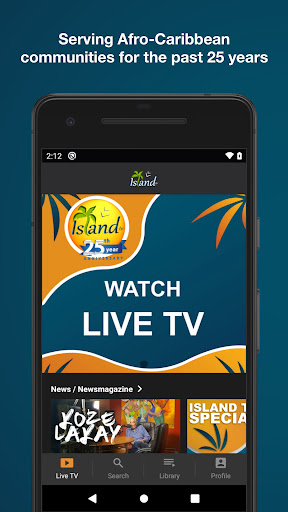 Captura de pantalla de Island TV