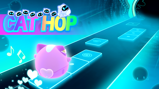 Captura de pantalla de Cat Hop - Juegos de piano
