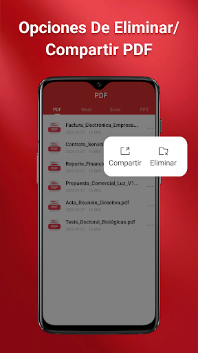 Captura de pantalla de PDF Reader