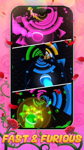 Captura de pantalla de Dream Circles Dash: Ritmo