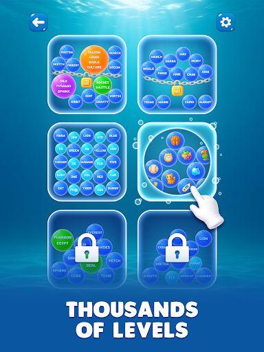 Bubble Word Jam screenshot