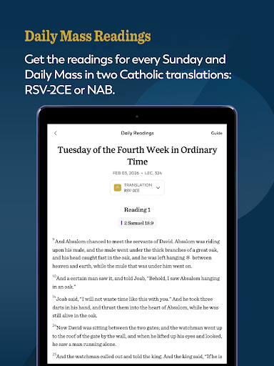 Ascension: Catholic Bible screenshot