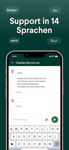 Taptap Send: Geld Senden Screenshot