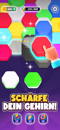 Hexa Sort Screenshot