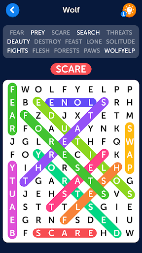 Captura de pantalla de Word Search