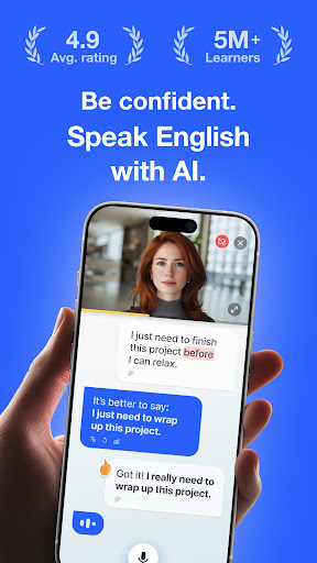 Speak English with Loora AI screenshot