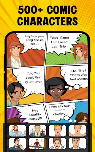 Comic-Comic-Hersteller Screenshot