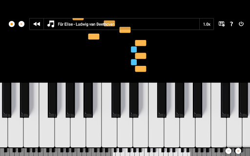 Captura de pantalla de Mini Piano Lite