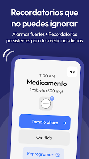 Captura de pantalla de Recordatorio de Medicamentos