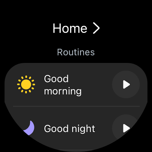 Captura de pantalla de SmartThings