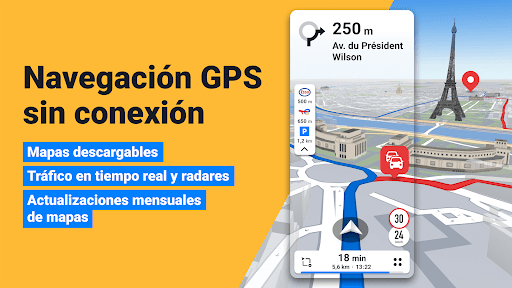Captura de pantalla de Sygic Navegador GPS y Mapas