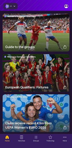 UEFA EURO & Nations League screenshot
