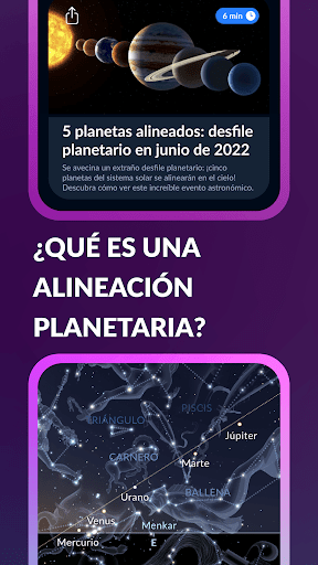 Captura de pantalla de Sky Tonight: Constelaciones AR