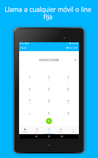 Captura de pantalla de Talk360 - Llamadas por Wifi