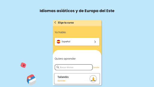 Captura de pantalla de Aprende idiomas con Ling