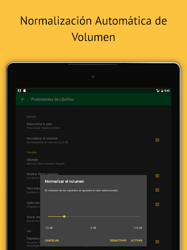 Captura de pantalla de AudioLibros